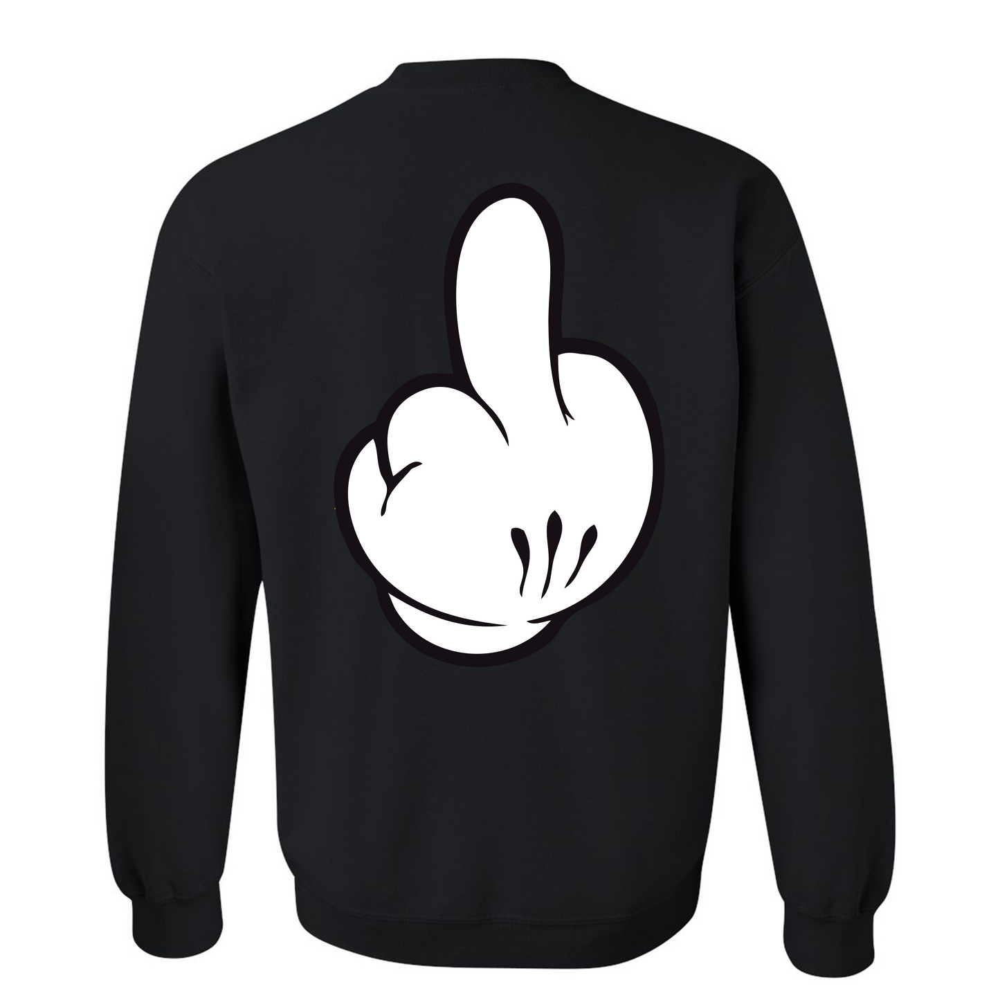 RIOBASH ADULT MIDDLE FINGER CREWNECK