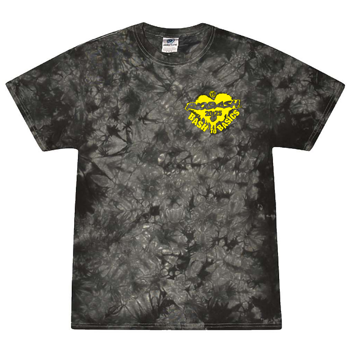 RIOBASH ADULT BLACK TIE DYE SHIRT