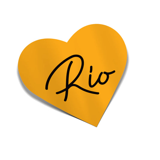 RIOBASH RIO HEART STICKER