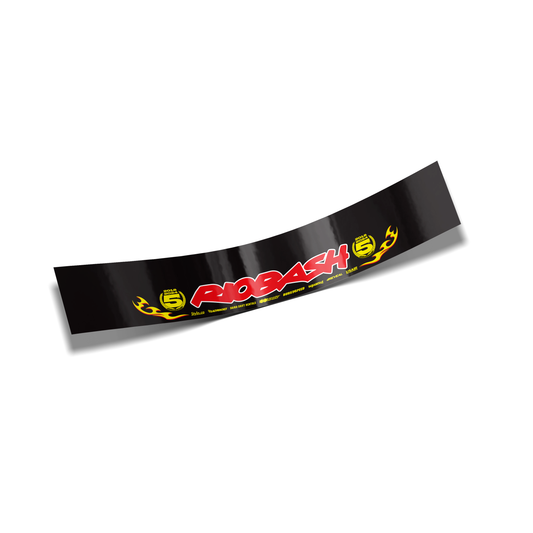 RIOBASH WINDSHIELD BANNER