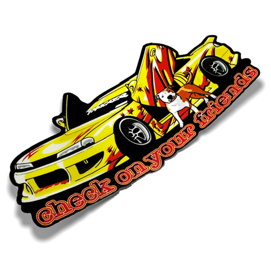 RIOBASH HANA CAR STICKER